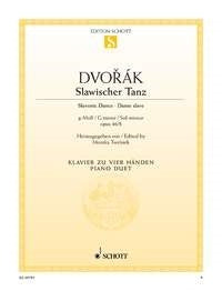 Dvorak Slvonic Dance Gmin Op46/8 Pno Du