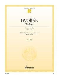 Dvorak Walzer Amaj Pno Op.54/1 Schott