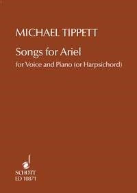 Tippett Songs for Ariel Voc&Pno ED