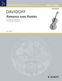 Davidoff Romance Sans Paroles Vc+Pno ED