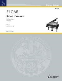 Elgar Salut dAmour Pno Duet ED