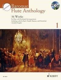 Baroque Flt Anthology Vol1 Gr1+2 Bk+CD