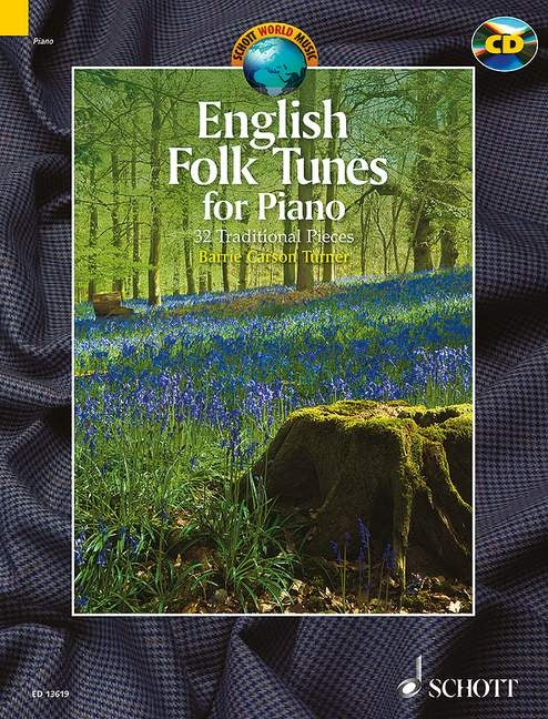 English Folk Tunes Pno+CD ED Turner