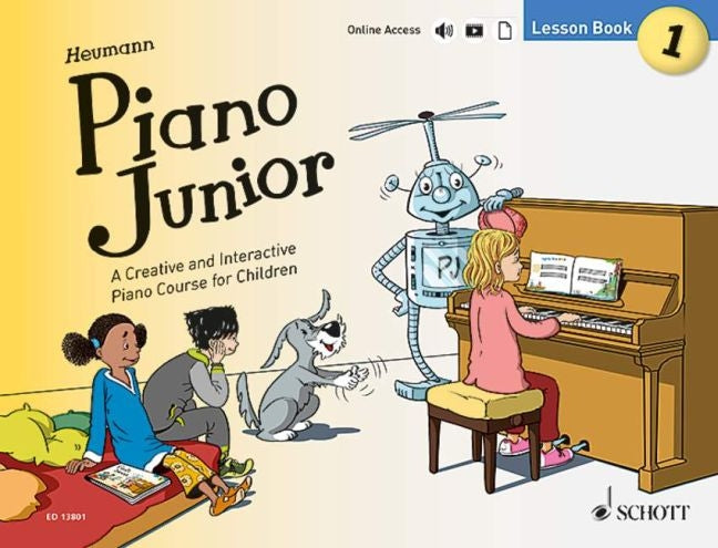Piano Junior Lesson Bk1 Heumann