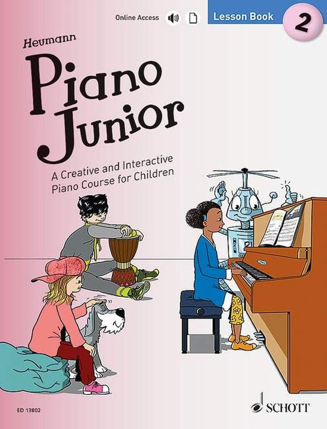 Piano Junior Lesson Bk2 Heumann ED