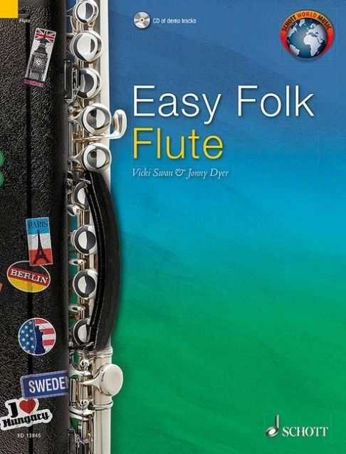 Easy Folk Flute Bk+CD ED