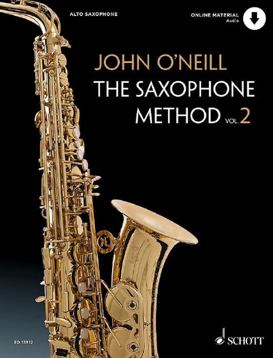 ONeill Saxophone Method Vol2 Bk+Audio