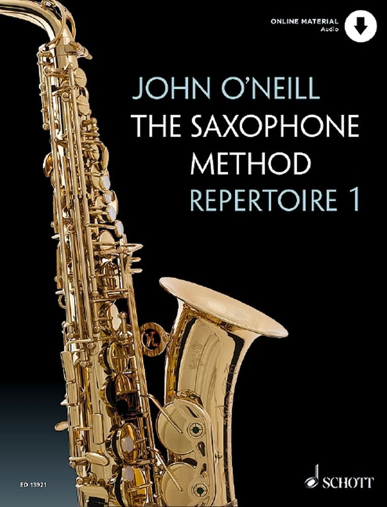 The Saxophone Method Rep Vol.1 Bk+Audio