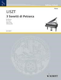 Listz 3 Sonetti di Petrarca Piano ED