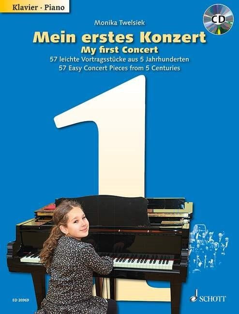 My First Concert Pno Bk+CD Schott