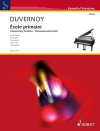Duvernoy Elementary Studies Pno Op176 E