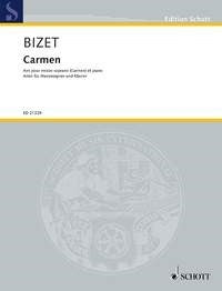Bizet Carme Pno & MezzoSoprano ED