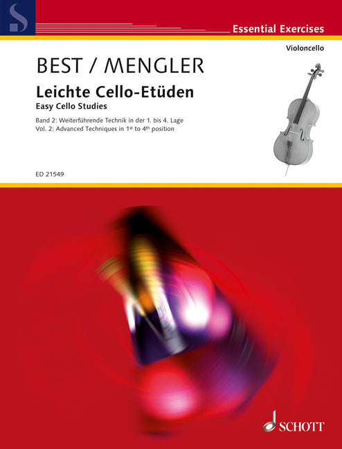 Best/Mengler Easy Cello Studies Vol2 ED