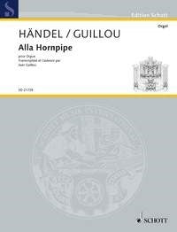 Handel Alla Hornpipe Org Trans Guillou