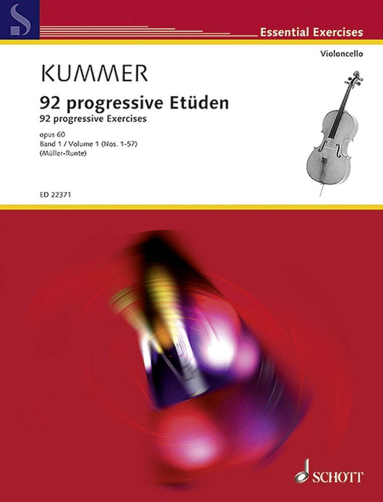 Kummer 92 Progressive Studies Op.60 Vcl