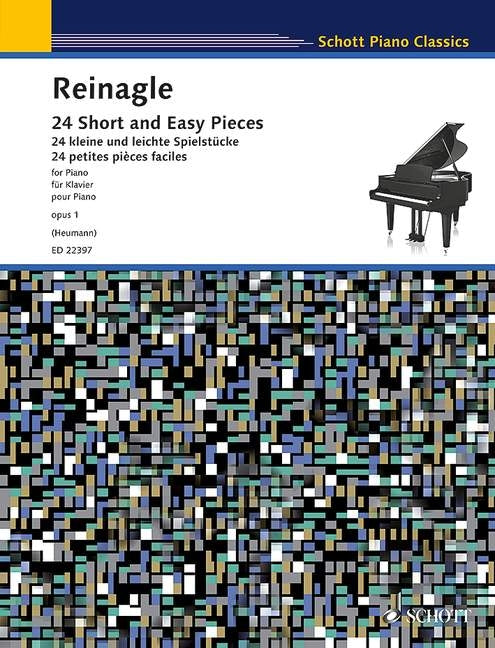 Reinagle: 24 Short & Easy Pieces Op. 1 Piano