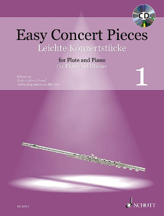 Easy Concert Pieces Flt&Pno Bk1+CD ED