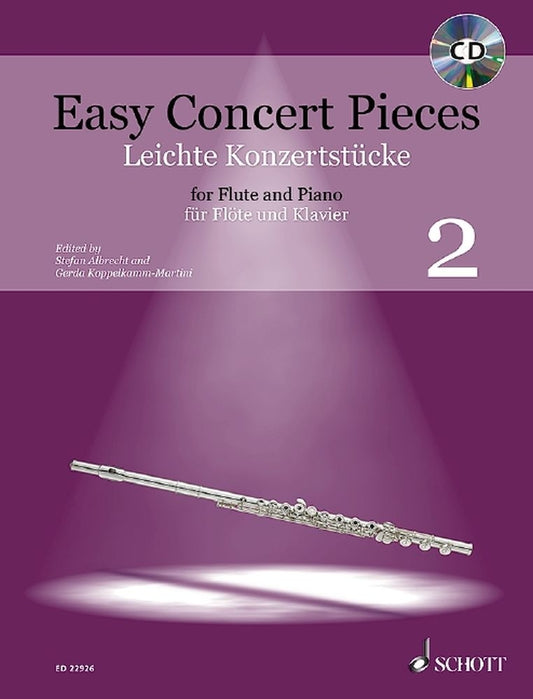 Easy Concert Pieces Flt&Pno Bk2+CD ED