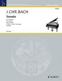 Bach Sonata 2 Pianos Gmaj Schott