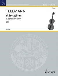 Telemann 6 Sonatas Vln Birtel ED2783