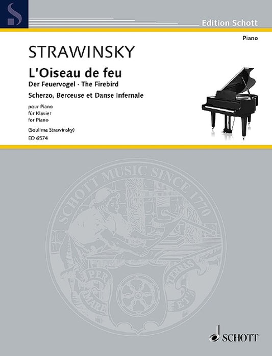 Stravinsky Firebird PNO ED Strawinsky