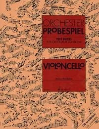 Test Pieces Orchestral Auditions Cello