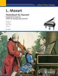 Mozart L Notebook for Nannerl Pno ED900