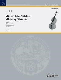 Lee 40 Easy Studies Op70 Cello ED