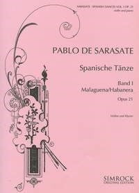 Sarasate Spanish Dances Vol1 Op21 VLN E