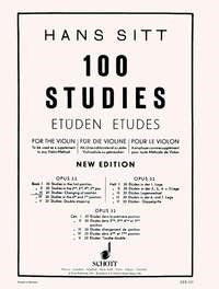 Sitt 100 Studies Op32 Vol3 Vln ED EES12