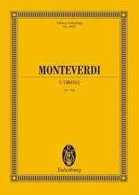 Monteverdi LOrfeo Score ETP