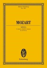 Mozart Mass Cmin K427 Eulengurg MDS