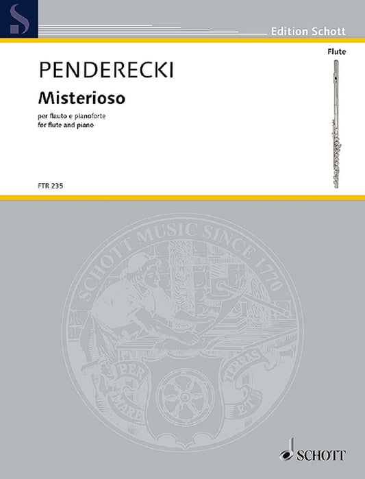 Penderecki Misterioso Flt + Pno FTR