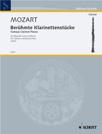 Mozart Famous Clarinet Pieces ED