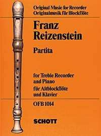 Reizenstein Partita Treble Rec ED