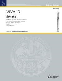 Vivaldi Sonata Fmaj RV52 Treb Rec ED OF