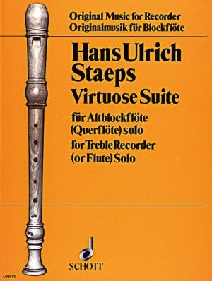 Staeps Virtuose Suite Treble Recorder E