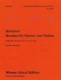 Schubert Vln Sonatas D384-574 UT50004