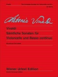 Vivaldi Sonatas Cello + Basso Continuo UT
