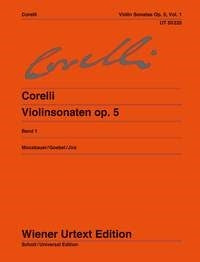 Corelli Vln Sonatas Op5 Vol1 UT
