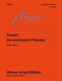Chopin Easiest Preludes Pno UT