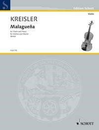 Kreisler Malaguena Vln/pno ED