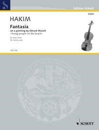 Hakim Fantasia Solo Vln ED VLB