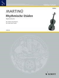 Martinu Rhythmic Studies Vln ED