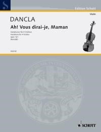 Dancla Ah! Vous dirai-je, Maman var. 4