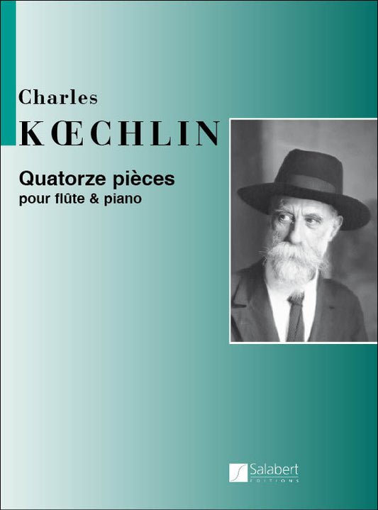 Koechlin Quatorze Pieces Flute&piano BM