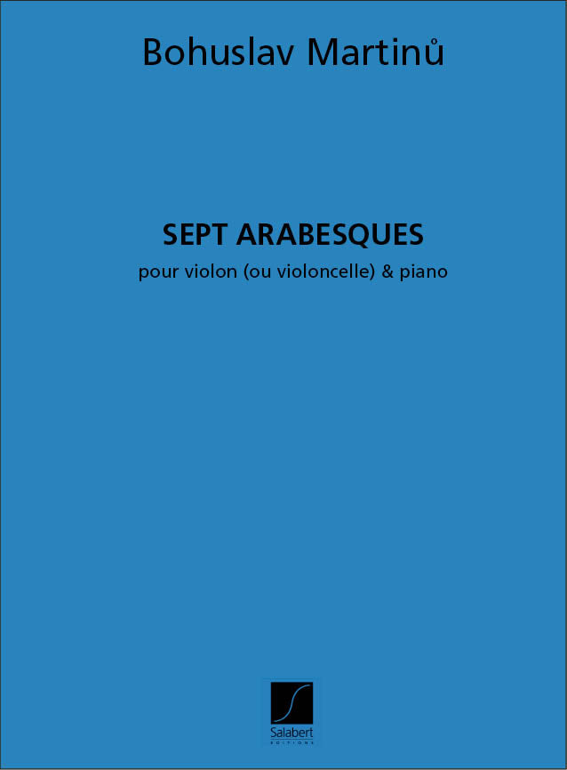 Martinu 7 Arabesques Vln&Pno H201 Salab