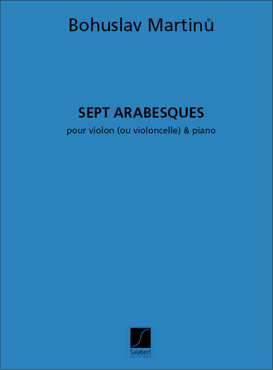 Martinu 7 Arabesques Vln&Pno H201 Salab