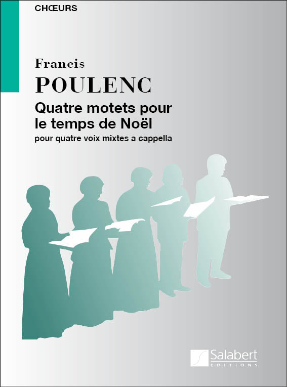 Poulenc 4 Christmas Motets SATB SAL