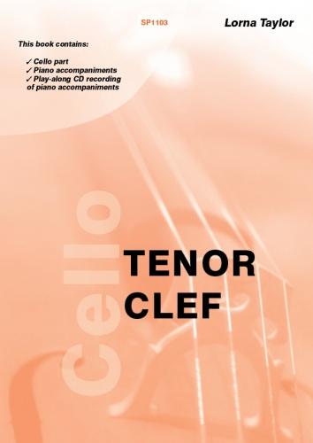 Taylor Tenor Clef Cello/Pno Bk+CD